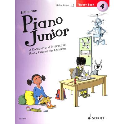 Piano junior 4 - Theory book