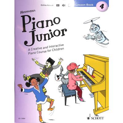 Piano junior 4 - Lesson book