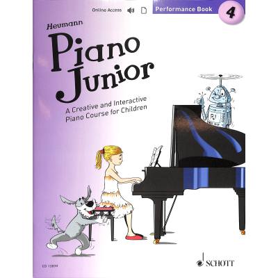 Piano junior 4 - Performance book
