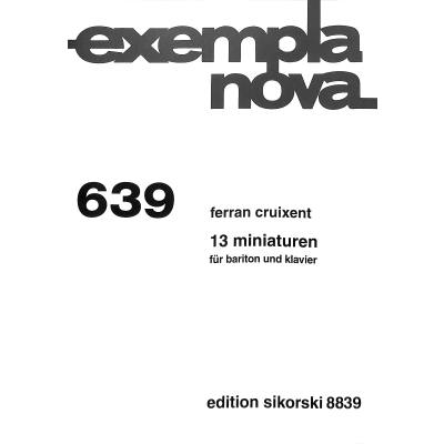 9790003041575 - 13 Miniaturen 9790003041575 - 13 Miniaturen