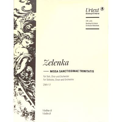 9790004344200 - Missa sanctissimae trinitatis ZWV 17