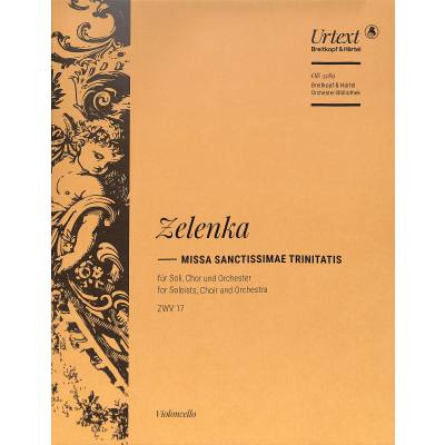 9790004344224 - Missa sanctissimae trinitatis ZWV 17