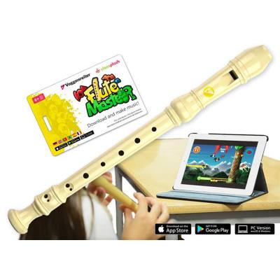 4250258311274 - Flute Master (App) mit Blockflöte aus Kunststoff (barocke Griffweise)