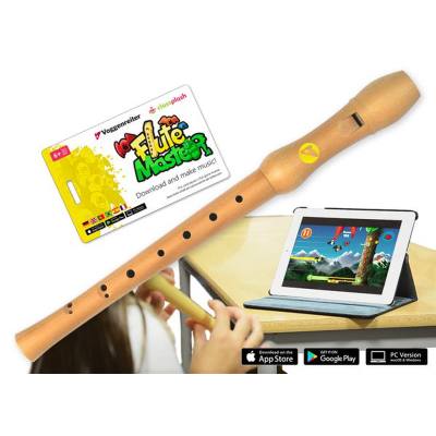 4250258311298 - Blockflöte lernen Flute Master (App) mit Holz-Blockflöte barocke 4250258311298 - Blockflöte lernen Flute Master (App) mit Holz-Blockflöte barocke
