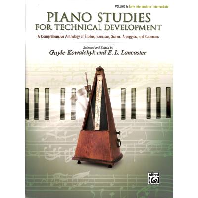 Piano studies for technical development 1
