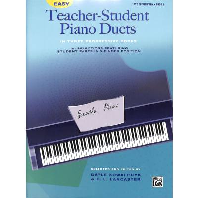Easy teacher student piano duets 3