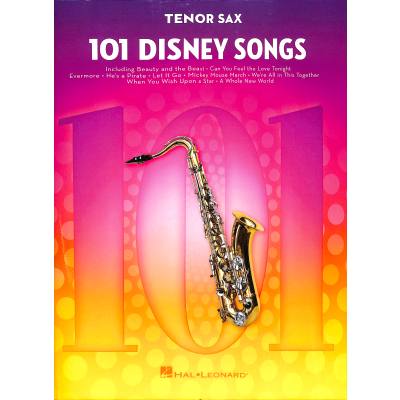 0888680707187 - Noten 101 Disney Songs Tenorsaxophon HL00244108 Hal Leonard