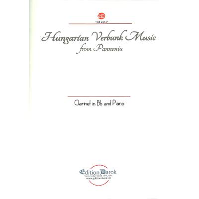 9990052030128 - Hungarian Verbunk music from Pannonia