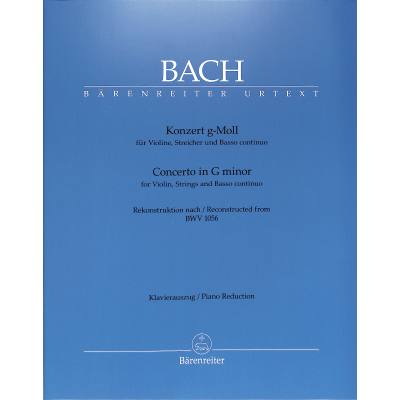 9790006565399 - Konzert g-moll BWV 1056 9790006565399 - Konzert g-moll BWV 1056