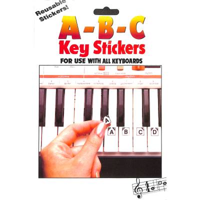 0073999010091 - Abc Keyboard stickers