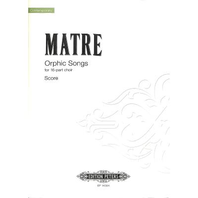 9790014127183 - Orphic songs