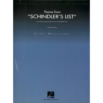 0888680635015 - Theme from Schindler´s List