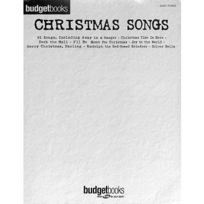 0884088255183 - Budget books - Christmas songs