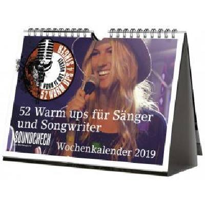 Vocal Wochenkalender 2019 | 52 Warm ups für Sänger und Songwriter