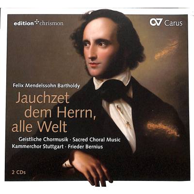 4009350834910 - Kammerchor Stuttgart - GEBRAUCHT Felix Mendelssohn Bartholdy - Jauchzet dem Herrn alle Welt - Geistl Chormusik - Preis vom 22102023 045847 h