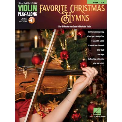 0888680751562 - Noten Favorite Christmas Hymns für Violine incl Audio downloadcode HL 00278018