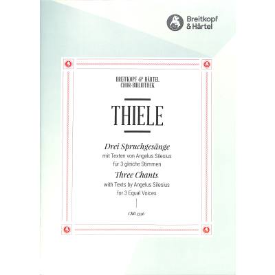 9790004412862 - 3 Spruchgesänge