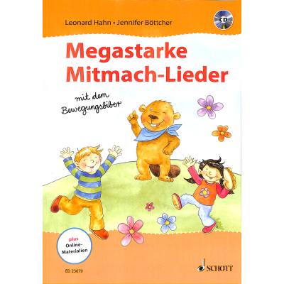 9783795715519 - Megastarke Mitmachlieder mit dem Bewegungsbiber