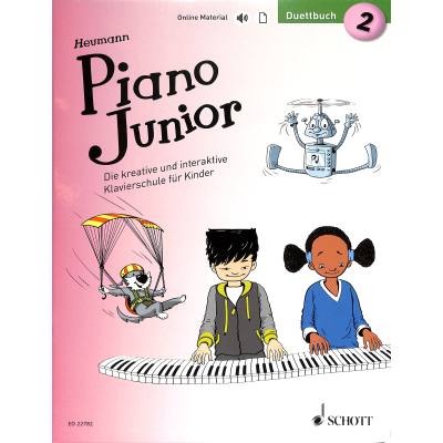 9783795700539 - Piano Junior - deutsche Ausgabe   Band 2   Piano Junior DuettbuchBd2 - Hans-Günter Heumann Geheftet