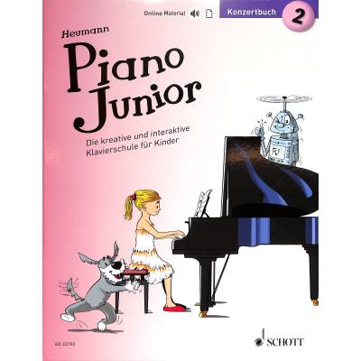 9783795700553 - Piano Junior KonzertbuchBd2 - Hans-Günter Heumann Geheftet