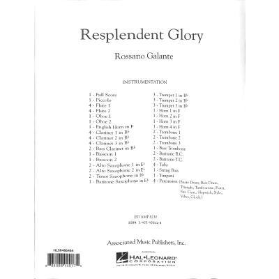 0884088140175 - Resplendent Glory