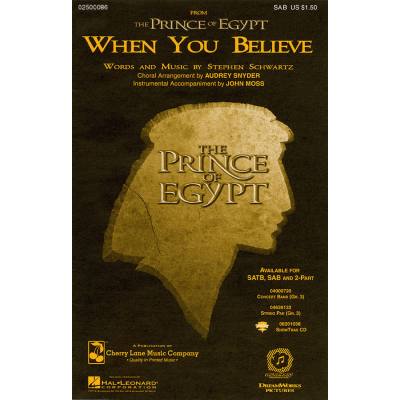0073999316186 - When you believe