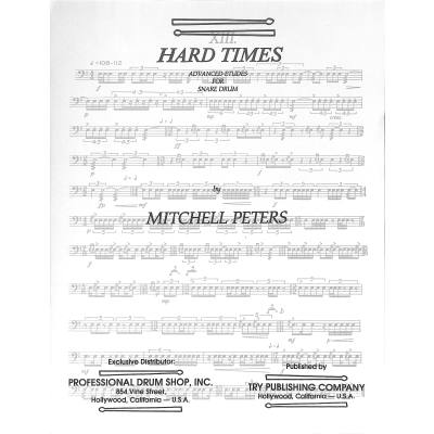 9781934638422 - Hard times