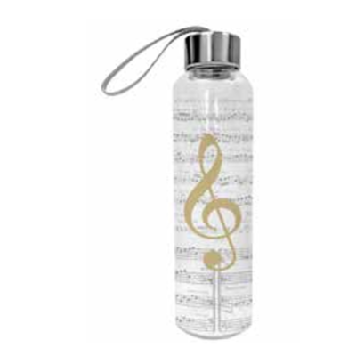 4021766244374 - Glasflasche Violinschlüssel 4021766244374 - Glasflasche Violinschlüssel
