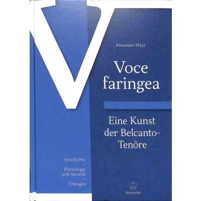 9783761824689 - Voce faringea | Eine Kunst der Belcanto Tenöre