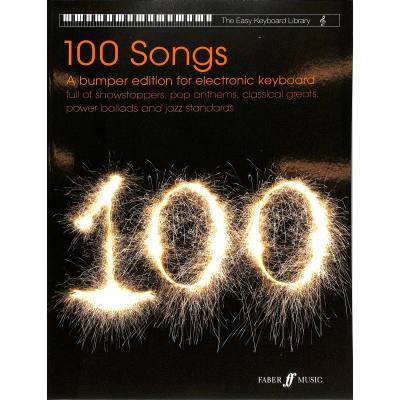 9780571538416 - Faber Music - Easy Keyboard Library - 100 Songs