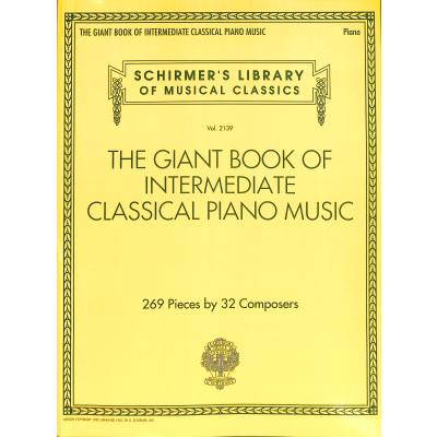 0888680892678 - The giant book of intermediate classical piano music 0888680892678 - The giant book of intermediate classical piano music