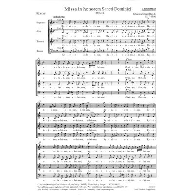 9790007113759 - Missa in honorem sancti dominici