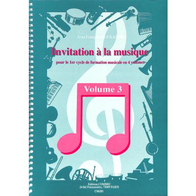 9790230362016 - Invitation a la musique 3