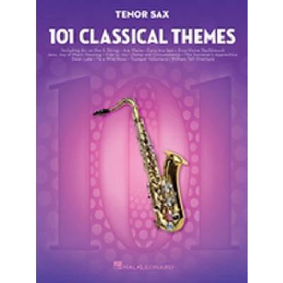 9781495056277 - - 101 Classical Themes For Tenor Saxophone