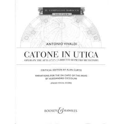 9783793140764 - Catone in utica 9783793140764 - Catone in utica