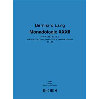 9790204246052 - Monadologie XXXII | The cold trip 2 9790204246052 - Monadologie XXXII | The cold trip 2