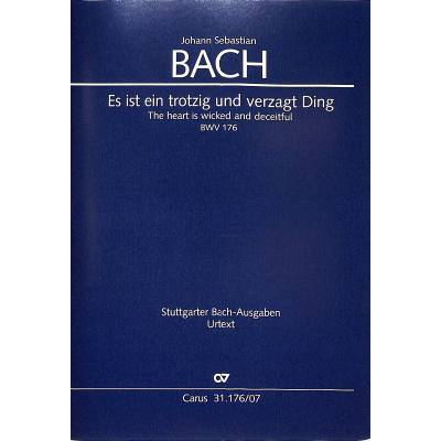 9790007245153 - Kantate 176 es ist ein trotzig und verzagt Ding BWV 176