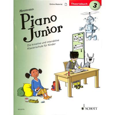 9783795706128 - Piano Junior TheoriebuchBd3 - Hans-Günter Heumann Geheftet