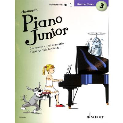 9783795706166 - Piano Junior KonzertbuchBd3 - Hans-Günter Heumann Geheftet