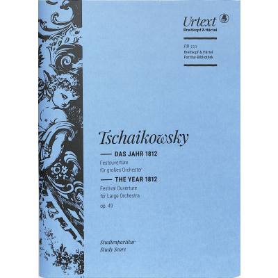9790004213612 - Das Jahr 1812 | Festouvertüre op 49