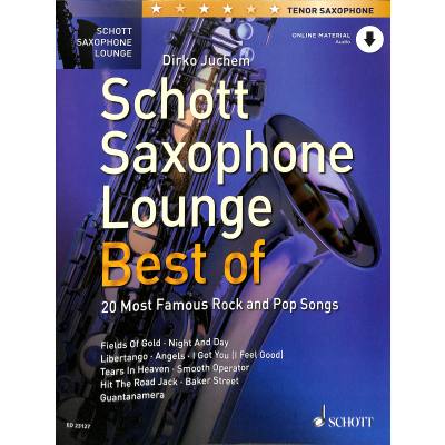 9783795716066 - Schott Saxophone Lounge - BEST OF Geheftet