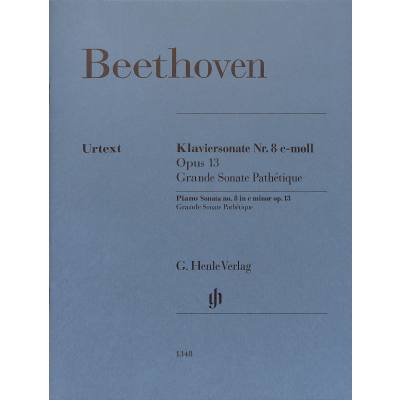 9790201813486 - G Henle Urtext-Ausgabe   Ludwig van Beethoven - Klaviersonate Nr 8 c-moll op 13 (Grande Sonate Pathétique) - Ludwig van Beethoven - Klaviersonate Nr 8 c-moll op 13 (Grande Sonate Pathétique) Kartoniert (TB)