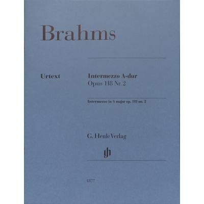 9790201813776 - Intermezzo A-dur op 118 Nr 2 - Johannes Brahms Kartoniert (TB)