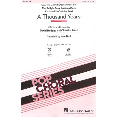 0888680633585 - A thousand years