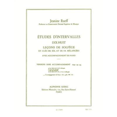 9790046234903 - Etudes dintervalles
