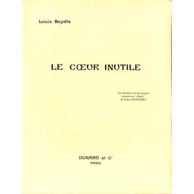 9790044061570 - Le coeur inutile 9790044061570 - Le coeur inutile