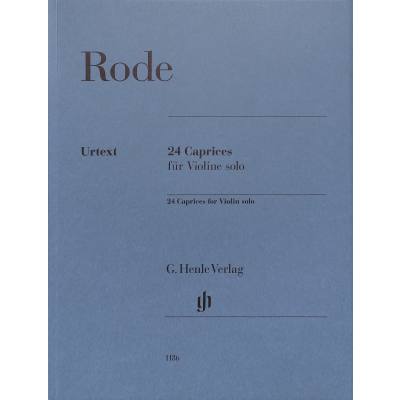 9790201811864 - 24 Caprices für Violine solo - Pierre - 24 Caprices für Violine solo Rode Kartoniert (TB)