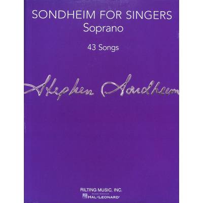 0884088964221 - Sondheim for singers