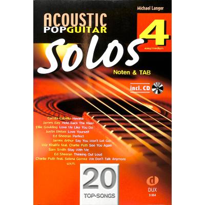 Acoustic Pop guitar solos 4