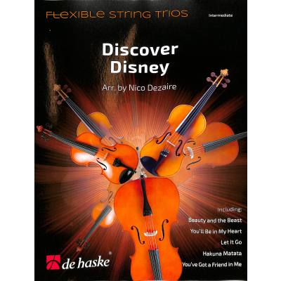 9789043157124 - Noten Discover Disney Streicher-Trio 1 2 Violine (Viola) Violoncello